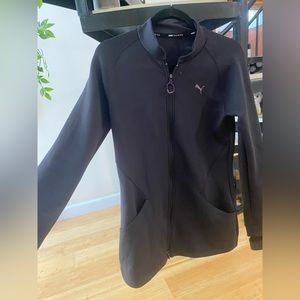 Xsmall very firm fitting puma workout jacket
